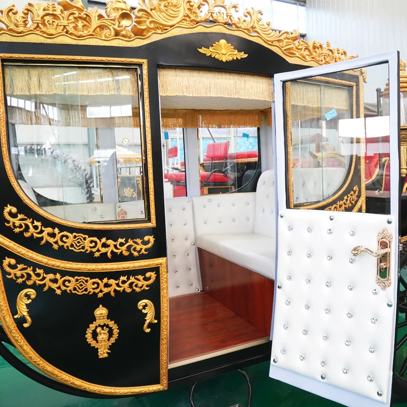 Royal Classic Electric Car Horse-drawn Electric Auxiliary Travel Electric Carriage