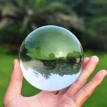 Balle De Jonglage Acrylique Transparente – 8 Cm – Pour Spectacles, Décoration, Apprentissage