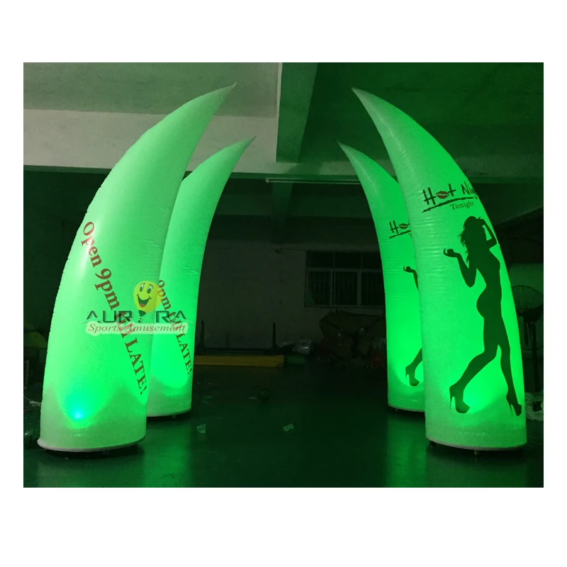 Led Lighting Inflatable Palm Tree Inflatable Lighting Trees Inflatable Led Lighting Cone Tree