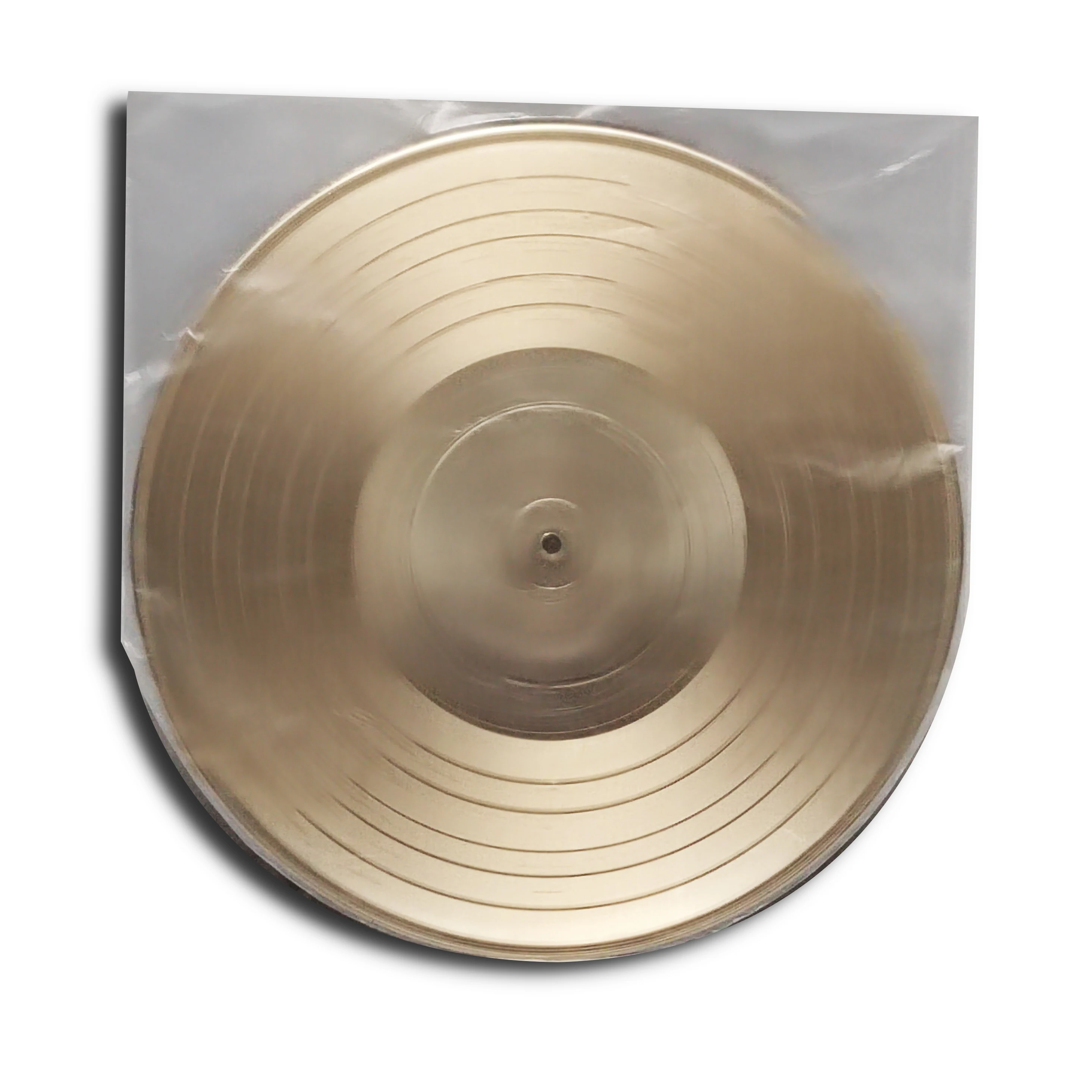 Gold Blank Record 45 Vinyl LP - 7 Metalized Gold - Wholesale Records