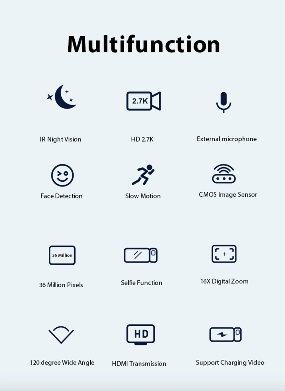 3 0 дюймов сенсорный экран 2.7KHD видеокамера Цифровая для фотографии Youtube прямая трансляция 36MP
