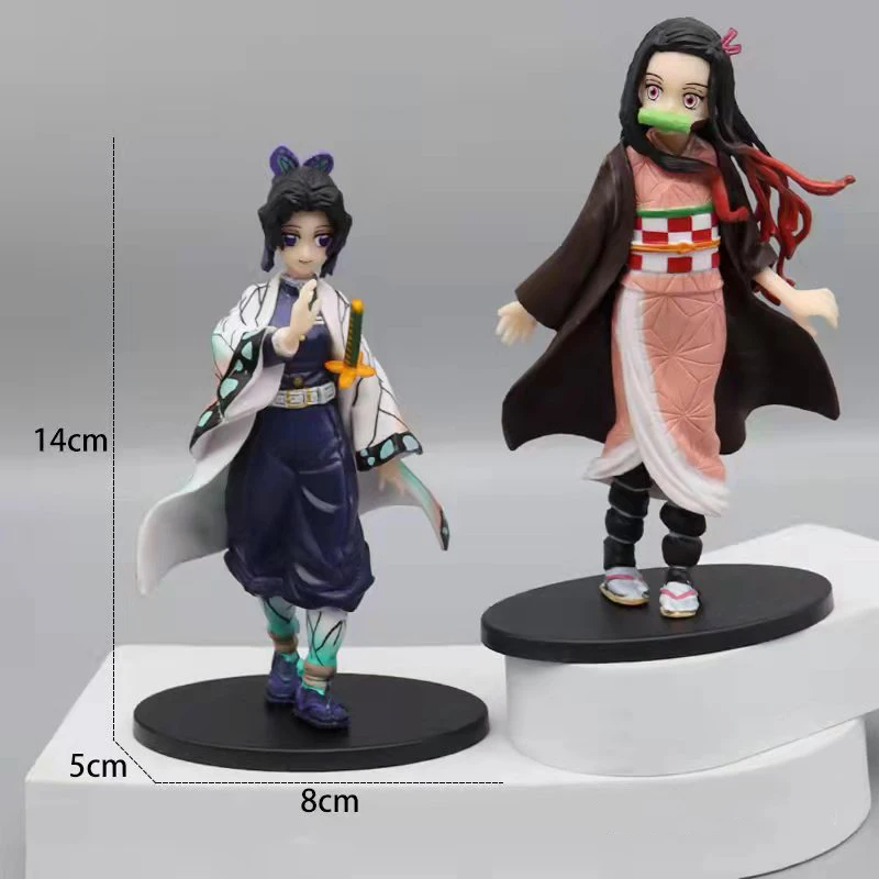 Action Figure Kimetsu No Yaiba Oni Nezuko Demon Slayer 14Cm em