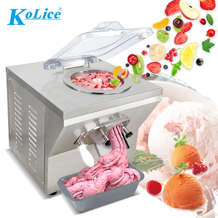 Kolice 110V Commercial Gelato ice Cream Maker Italian ice Machine