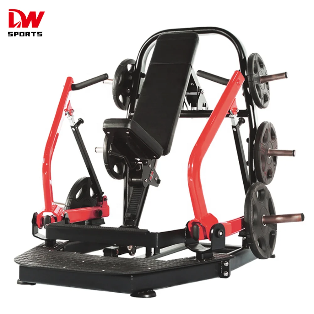 Comprehensive Fitness Exercise Machines Jack Squat Plate Loaded Machine Commercial Gym Equipment