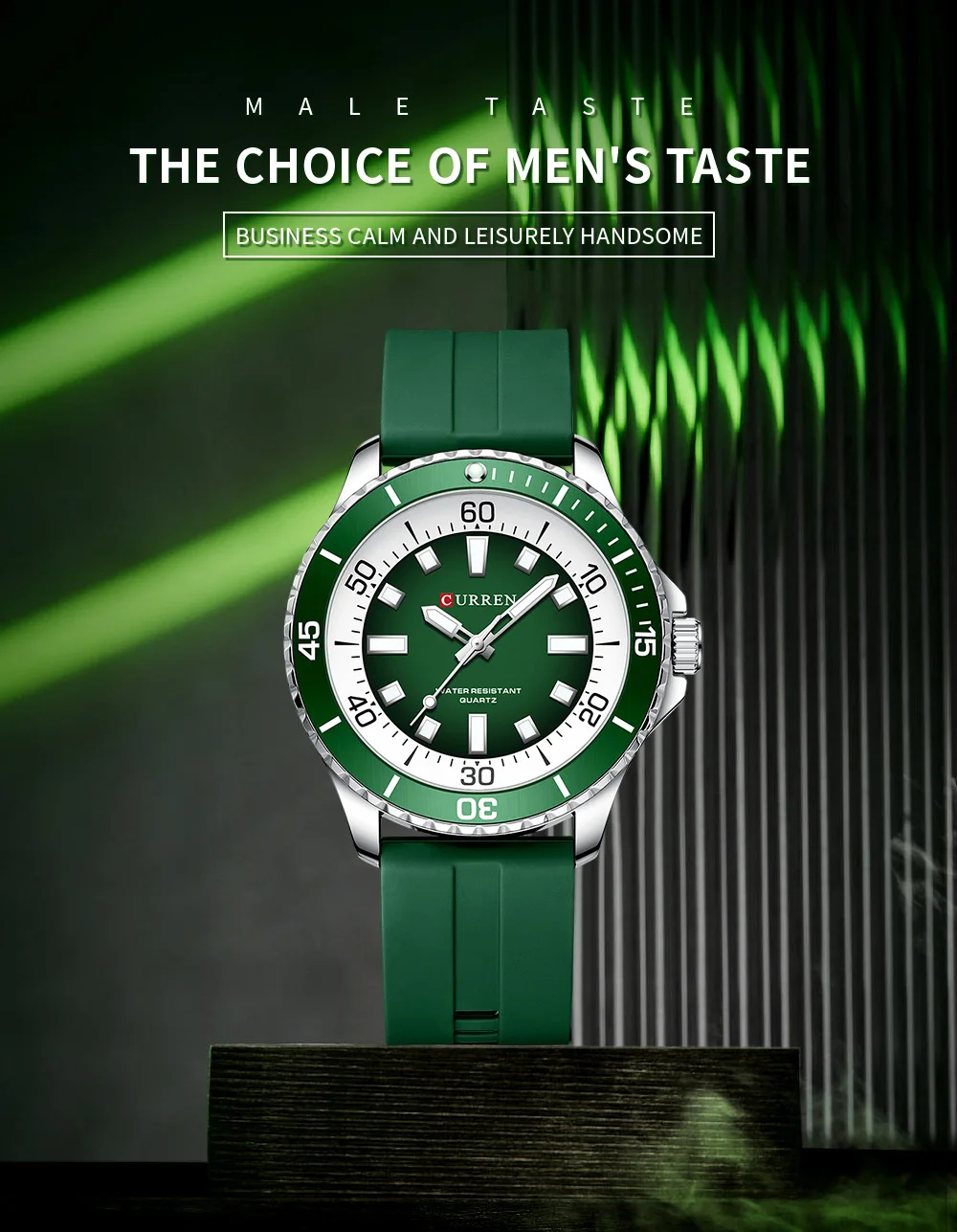 CURREN 8448 Waterproof Luminous Hands Wrist Luxury New Quartz Watches Men's Support montre homme Watches for men reloj