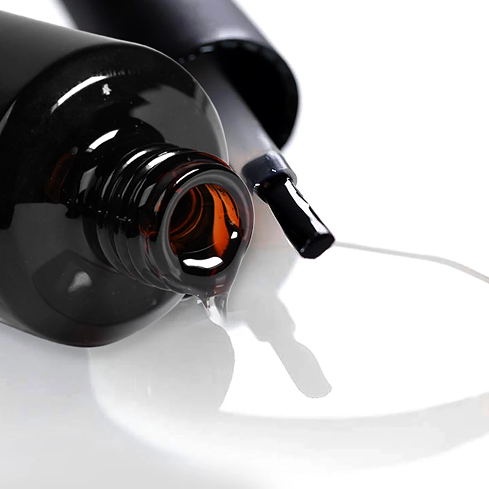 15 мл закаленное верхнее покрытие оптом фирменная марка Резина без протирания ногтей УФ гель лак