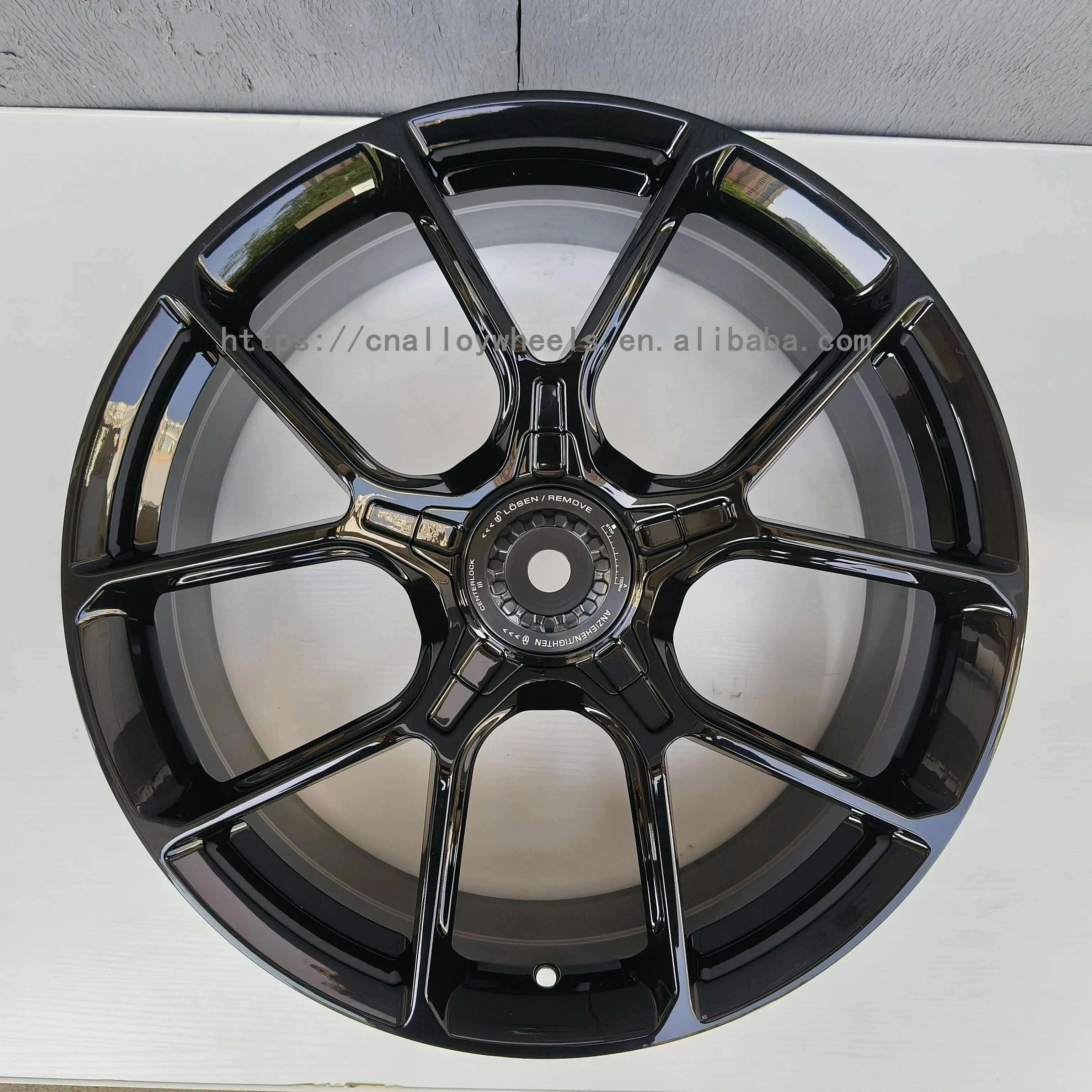 鍛造センターロック車ホイール19 20 21インチ6061-T6合金レーシング