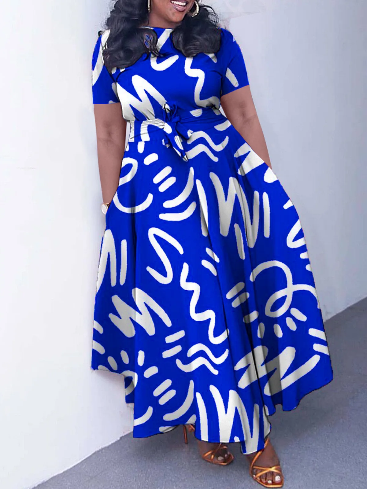 casual dashiki dress African Women Long Dress Dashiki Plus Size Bodycon Evening Ball Gown Abaya Party