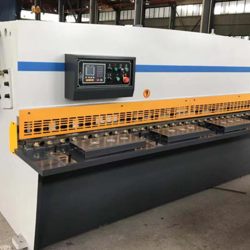 Qc11y-10 * 3200 гидравлический станок с ЧПУ для резки пластин