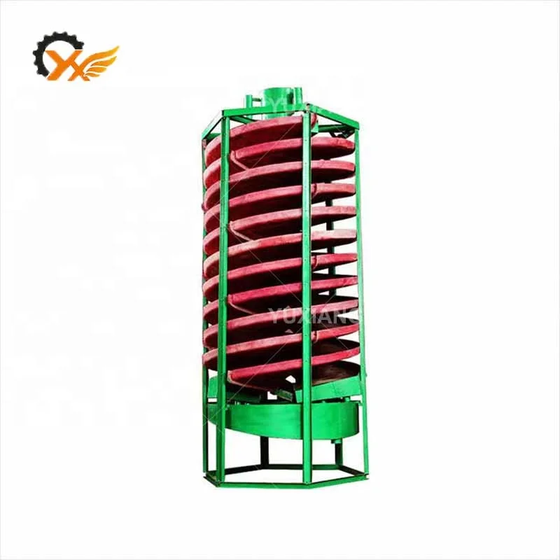 High Efficient Spiral Gravity Separator Mineral Ore Gold Spiral Chute for Sale