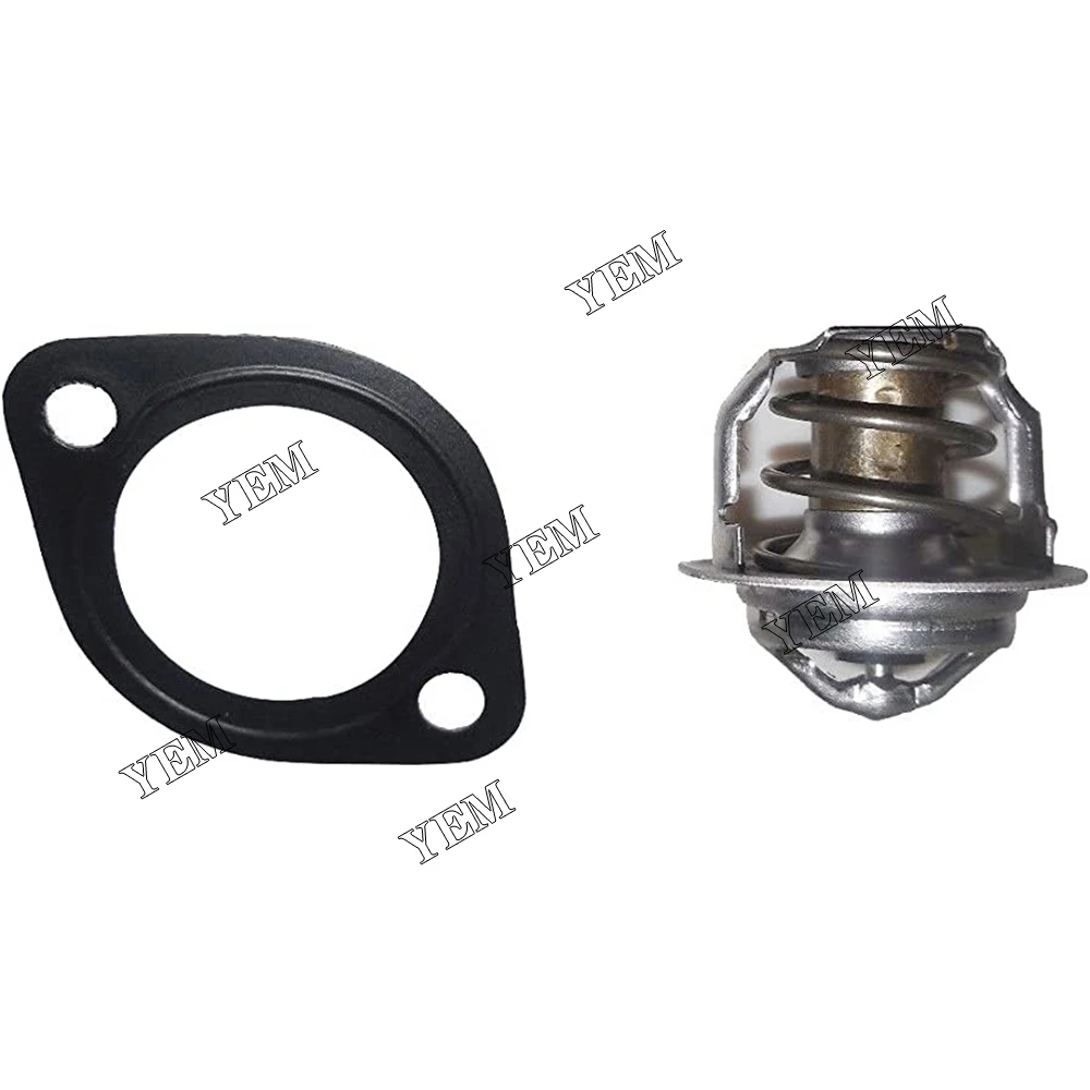 Engine Parts New Thermostat & Gasket 160 F Fits for Kubota L3200DT L3200F L3200HST Genuine Engine Parts