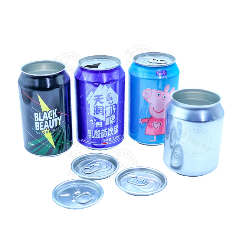 Custom250ml 200ml 330ml 500ml Slim Sleek Empty Aluminum Soda Energy Drink Cans Soft Drinking Printed Beverage Beer Cans for Sale