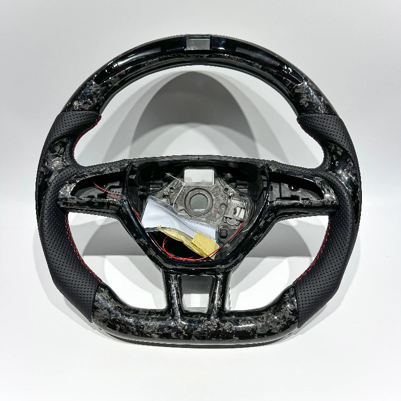 Forged Carbon Steering Wheel for Skoda Octavia RS / Kodiaq / Superb