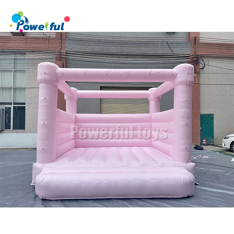 Adult Bouncy Castle Inflatable Bouncer Pastel Pink Bounce House Buy