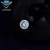 Light Blue daimond Earring