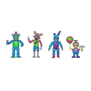Fnaf 5 Action Figures  Fnaf Figure Toys - 4pcs Game Cartoon Toy Action Pvc  Anime - Aliexpress