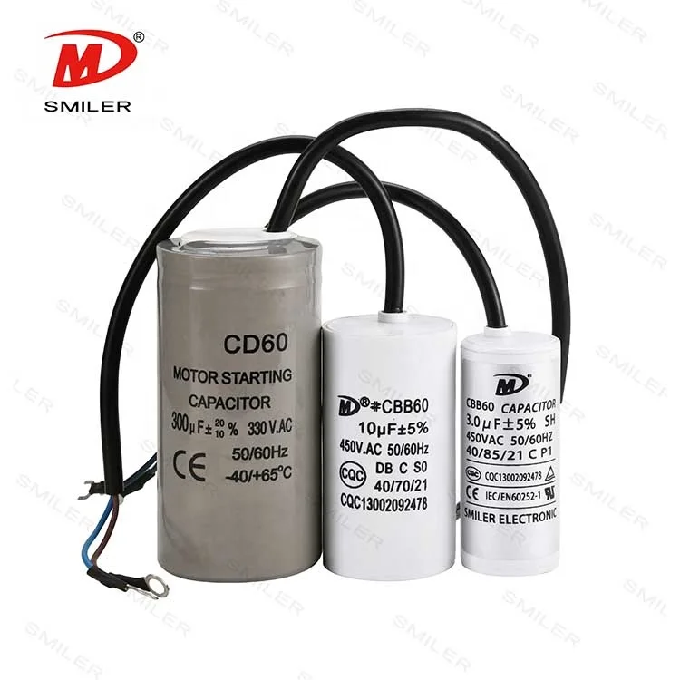 Cd60 Capacitor Start Capacitor For Compressor Motor Start Capacitor ...