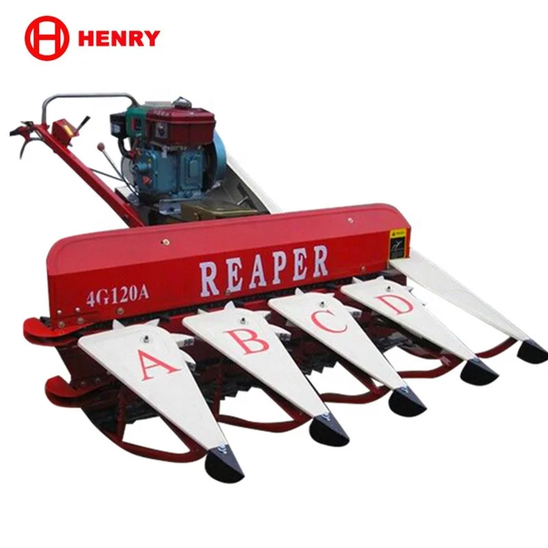 Power Tiller Reaper Used in Crops Harvesting