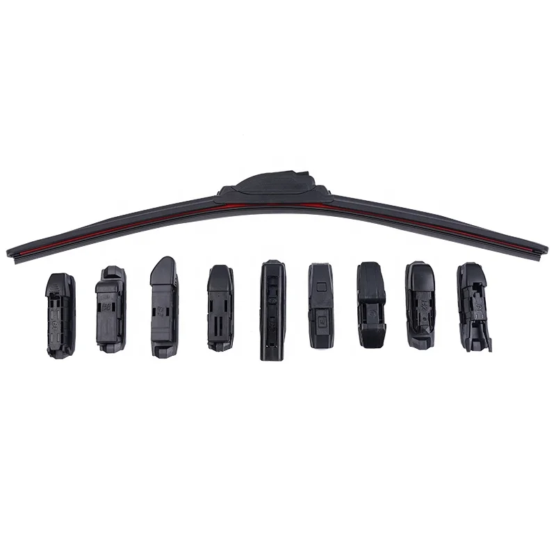 Iron frame metal wipers