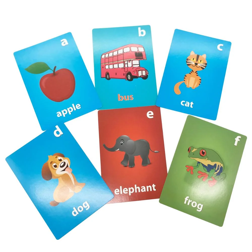 Custom Funny English Vocabulary Words Flash Cards For Children - Buy ...