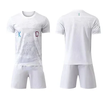 2023-2024 Latest Soccer Wear Football Jerseys No. 7 Player Training Uniform T-Shirt Set