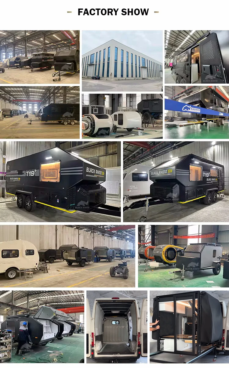 Modular Travel Trailer Home - RV Motorhome for Outdoor Camping