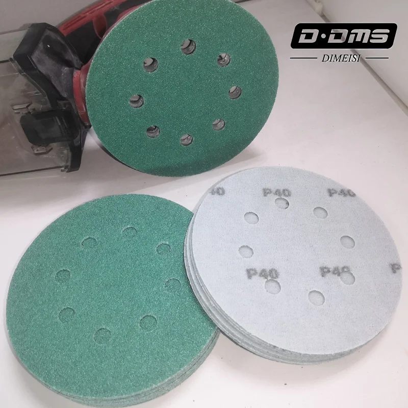 D DMS DIMEISI Q227 Customized New Product 125mm Automotive and Woodworking Abrasive Sanding Discs