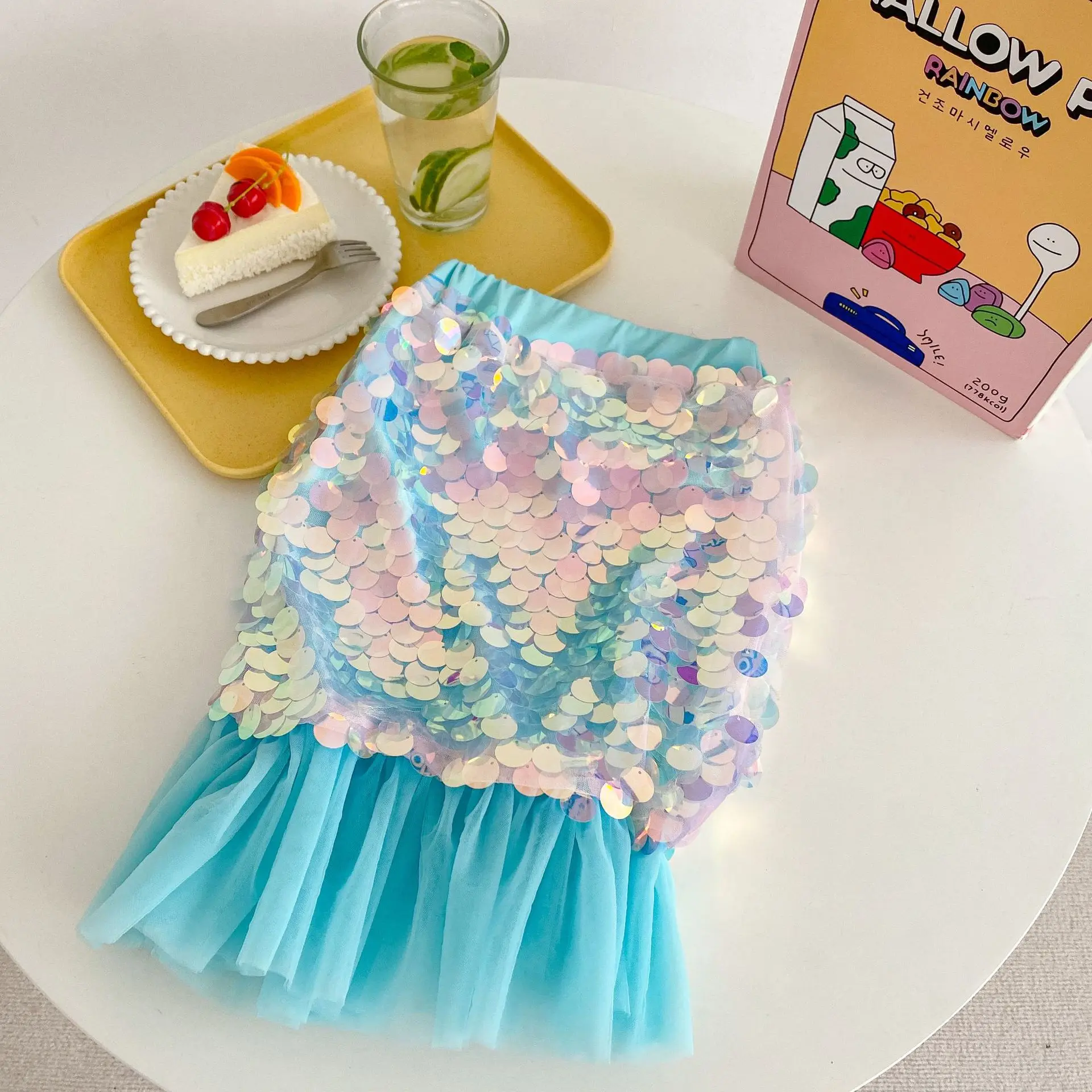 TO BE CHIC mermaid skirt キラキラ Amazon.com: Zoestar Sequin Skirt Sparkly Belly Dance Skirts