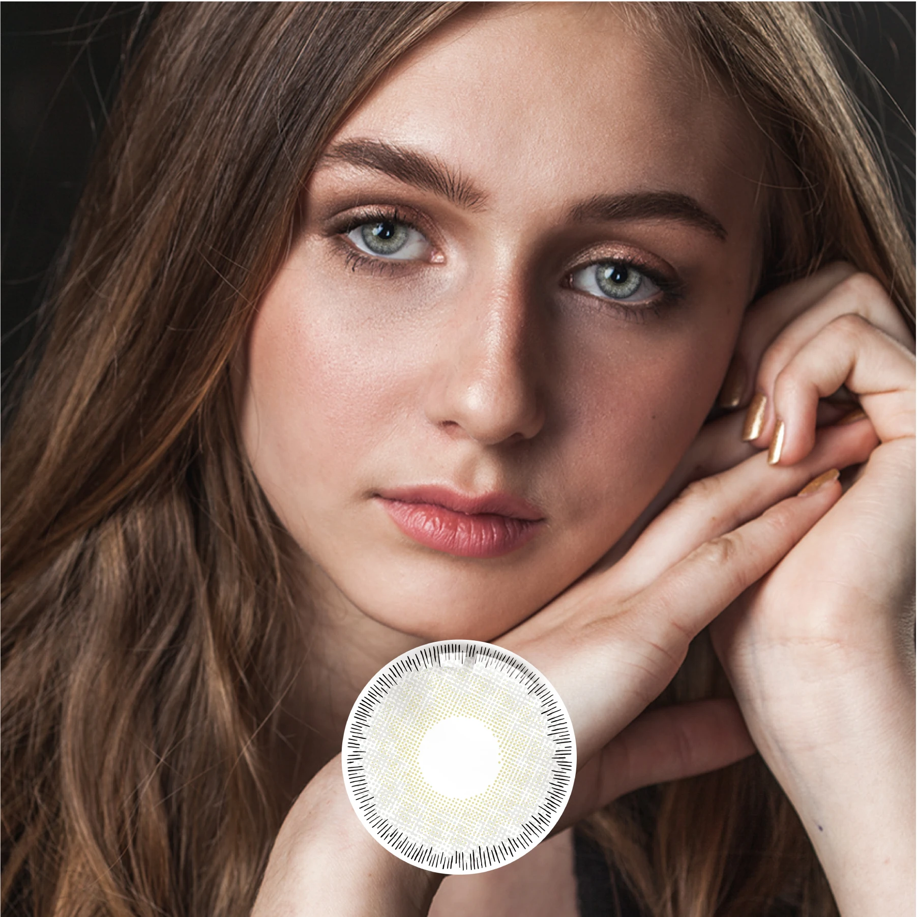Sweet gray Beauty color cheap price contact lens factory price soft eye good quality contact lens