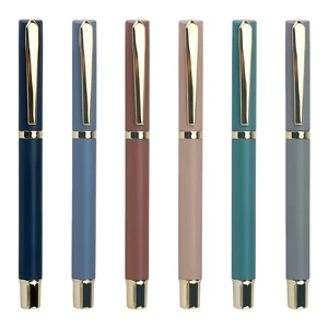 High-Quality Custom Logo Printing Gel Ink Pen Smooth Writing for Education School & Office Supplies and Promotional Welcome Gift