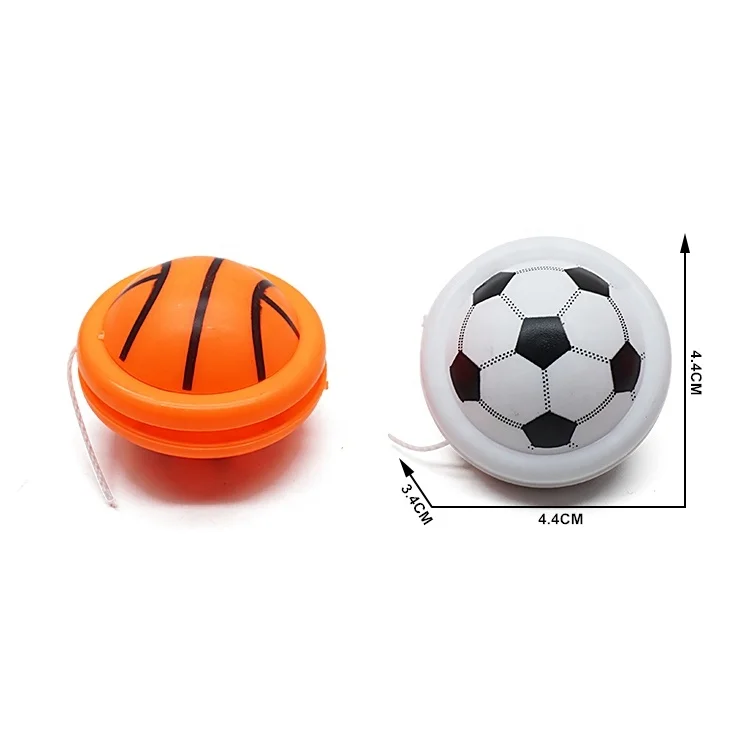 Пластиковые Футбольные баскетбольные мячи Yoyo, Детские рекламные игрушки