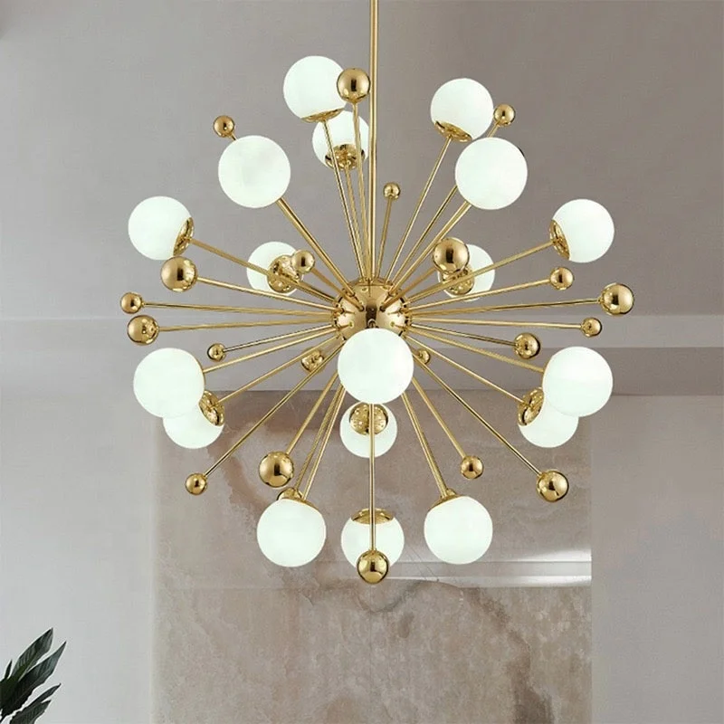 Guangzhou Tuolong для спальни гостиной Потолочный подвесной светильник декоративный Одуванчик люстры из Пузырькового стекла подвеска Li