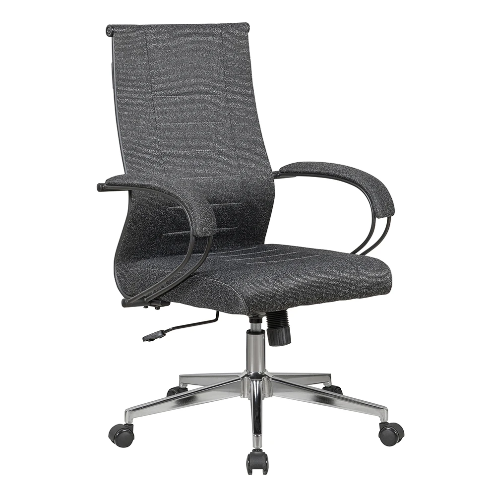 Wholesale Custom Ergonomic Thin Pad Fabric Black Computer Executive