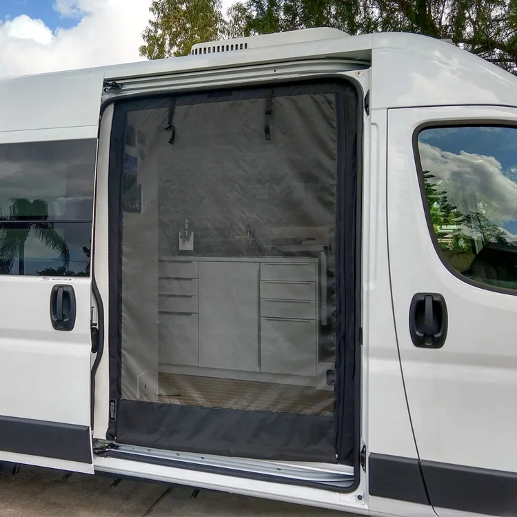 Sliding Door Fly Screen Rv Flyscreen For Sprinter/transit/promaster High Roof Sprinter Side Door