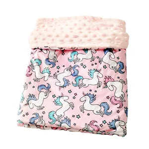 Personalised 100% Soft Fleece Polyester Custom Print Muslin Swaddle Wraps Organic Cotton Baby Blanket