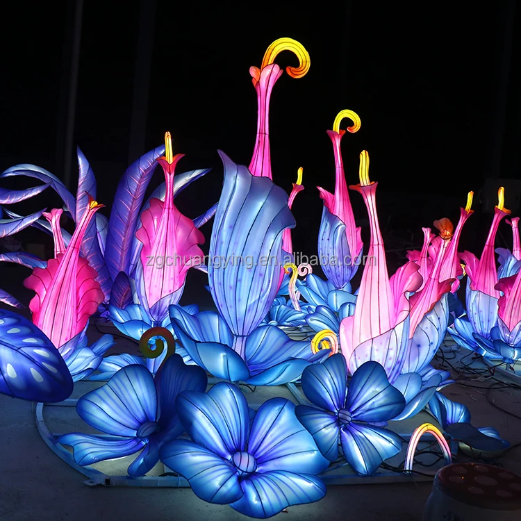 新品!激レア!Lantern Parade『Lantern Parade2』 DZ2305 Chinese Fabric Lanterns - Perfect for Botanical Gardens