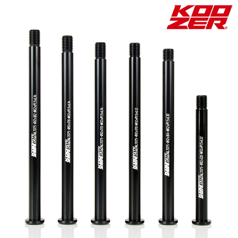 KOOZE TA12 12x100/142/148 Boost 12mm Fork Frame Hubs Wheel Bike for MTB Road Bicycle Parts AL7075 Thru Axle Skewers Shaft Rod