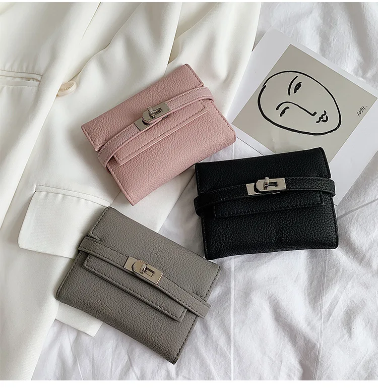 Unique Women's Flip Wallet Ladies Card Holder Cash Envelope Pocket