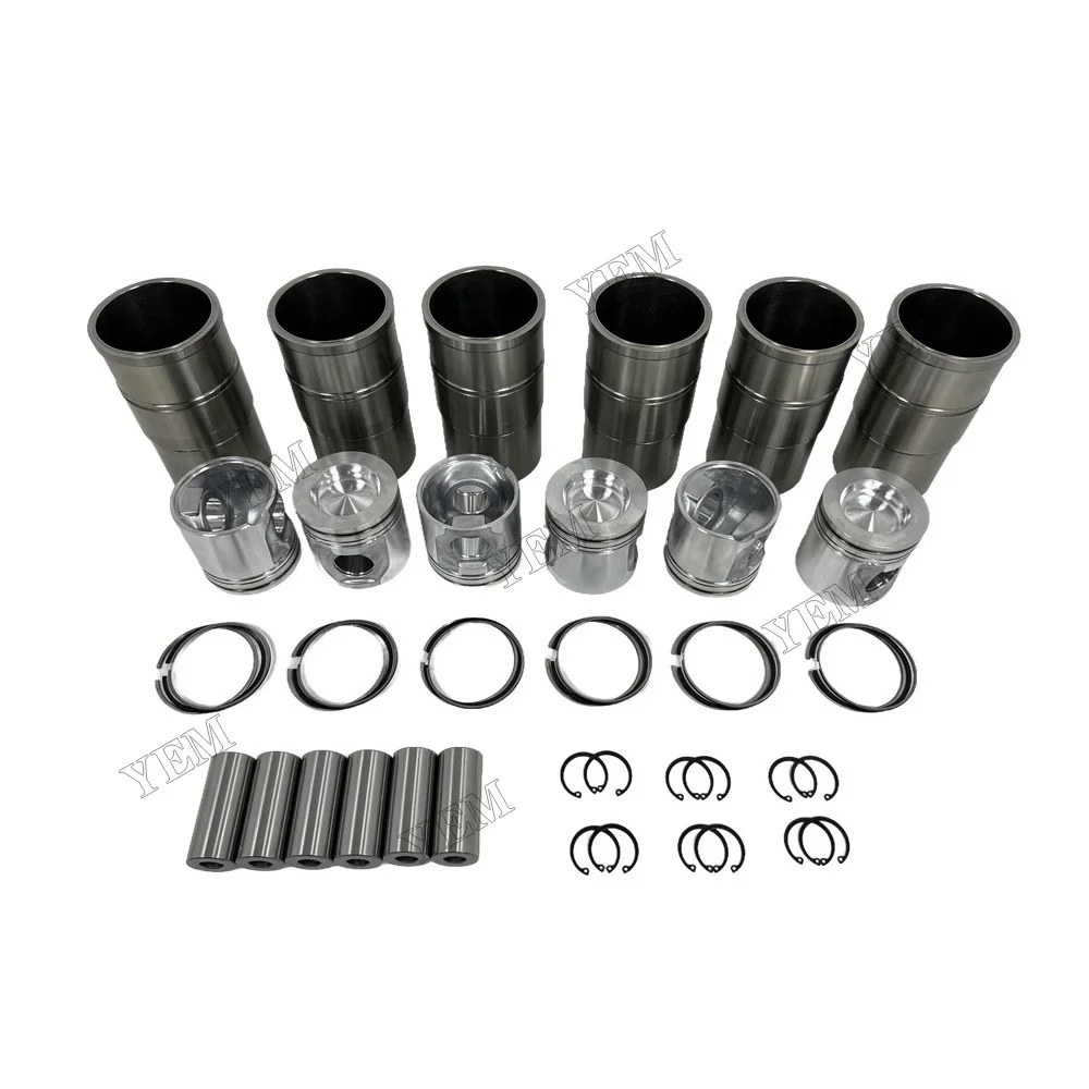 For Volvo D7E Cylinder Liner Kit Standard Size Engine Parts 2