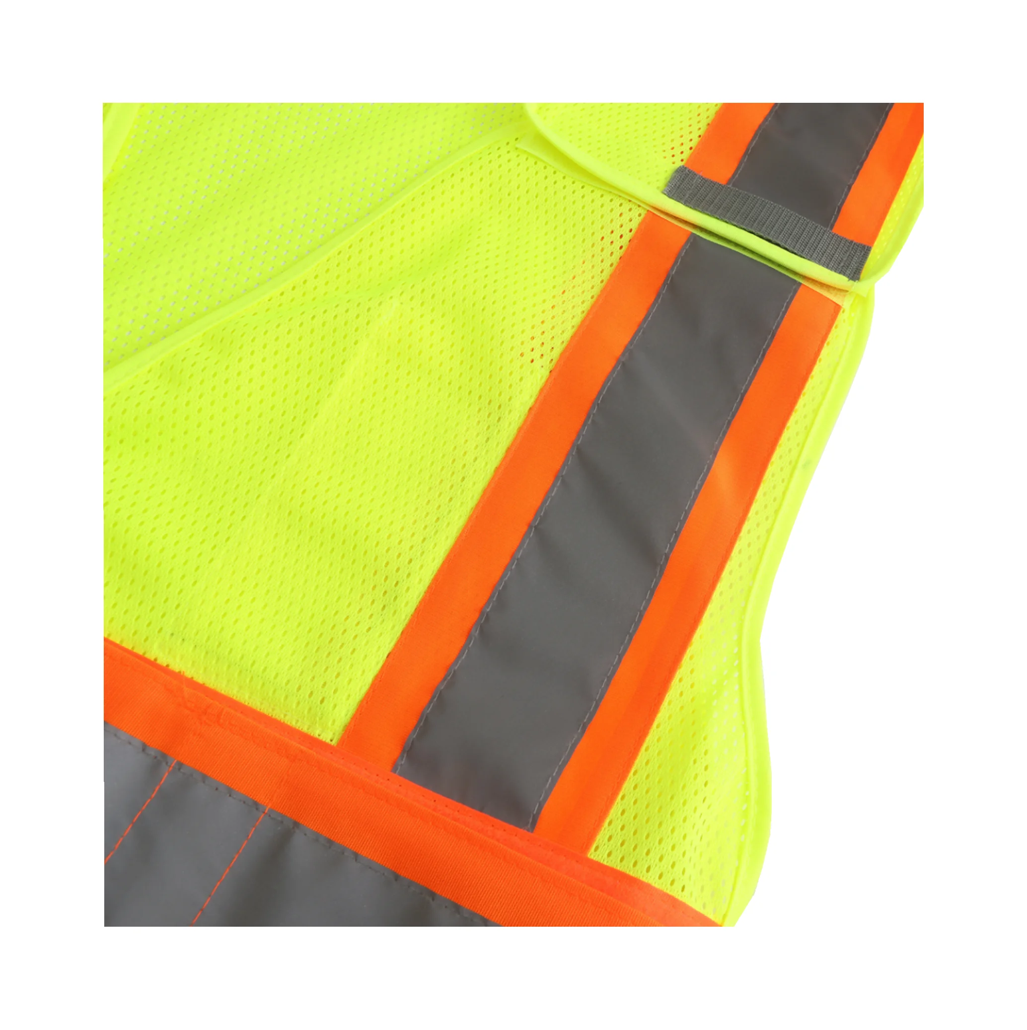 Ansi Class 2 Two-tone Reflective High-visibility Mic Tab 5 Point ...