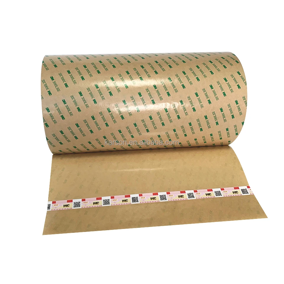 3M 9495LE Adhesive Transfer Tape - 12 In. X 180 Ft. (1 Roll),Low Surface Energy Acrylic Adhesive 300LSE