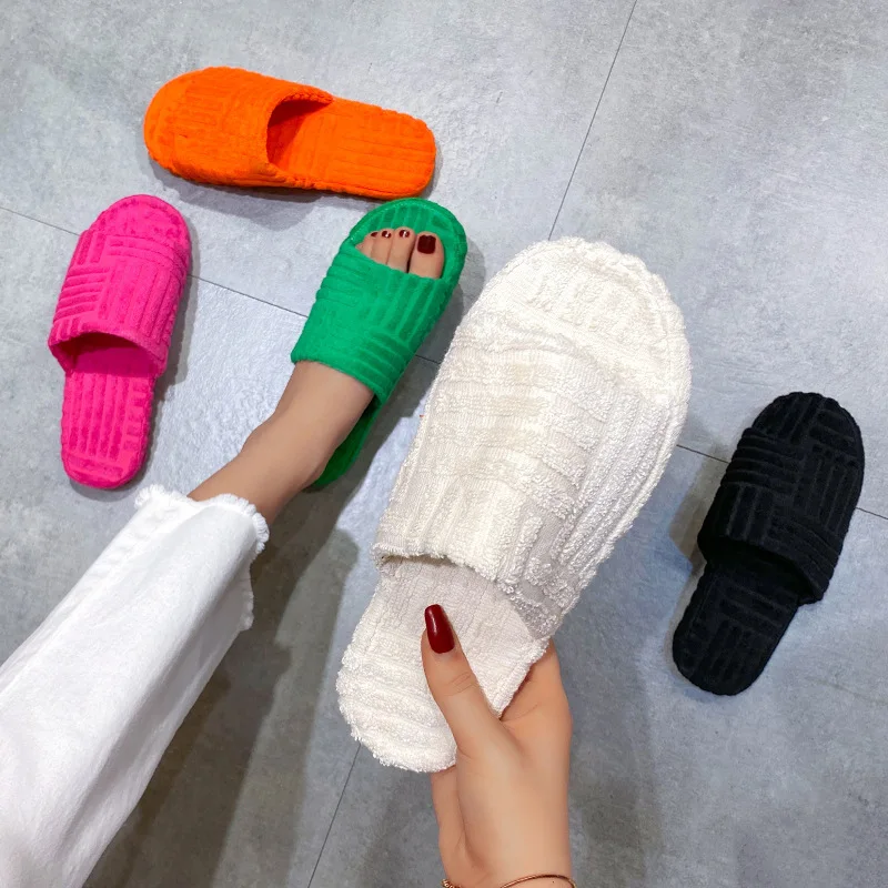 Designer Famous Brand Ladies Elegant Slides slippers for Women Outdoor High Quality Shoes for Girls