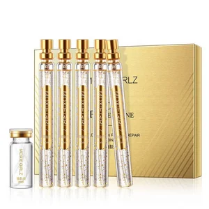 Wholesale Gold Protein Peptide Line Carving Facial Essence Beauty Salon Set Box Facial Thread Lift