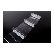 Factory Prices UV Coating 5mm thick pc clear polycarbonate corrugated roofing sheet