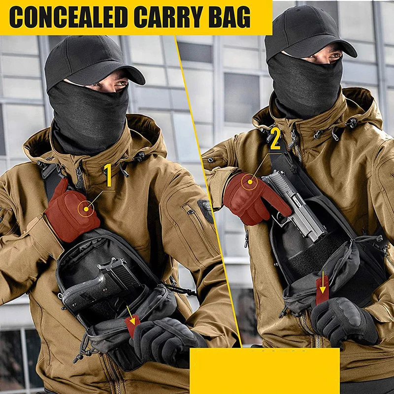 Factory Direct Sales Assault Shoulder Pack High Quality Tactical Chest Bag Outdoor Training Tactical Bag