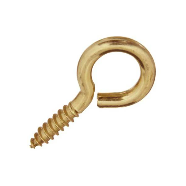 1/2 Evil Bolt Crochet Anneau Or Outil Bois Porte Longue Vis &Agrave; Oeil