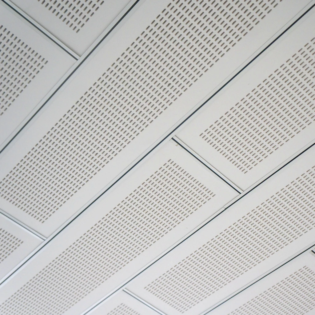 degotone ellipses ceiling acoustic white 600x600