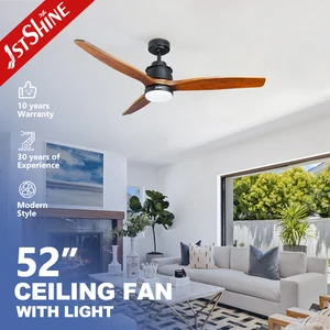1stshine Ceiling Fan 6 Speeds DC Motor Durable Quiet Low Noise Ceiling Fan LED High Quality for Living Room