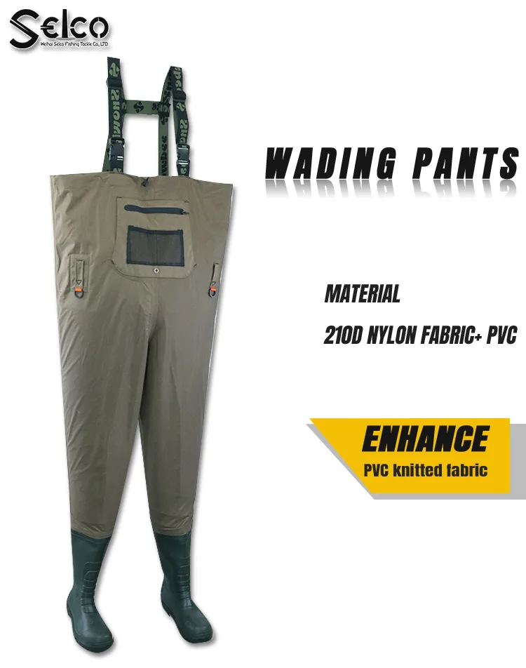 Selco High Quality Yellow Wader Proof Insulated Chest Zip Fishing