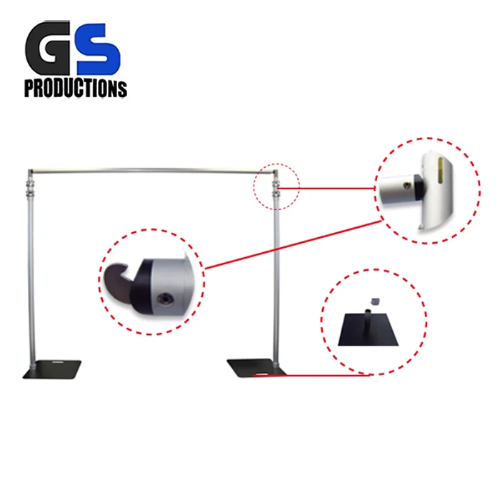 
Оптовая продажа, наружная алюминиевая большая металлическая труба и драпировка, портативная сцена с колесами, складная мобильная сцена 